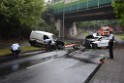 VU Frontal Koeln Hoehenhaus Berlinerstr vor Leuchterstr P11